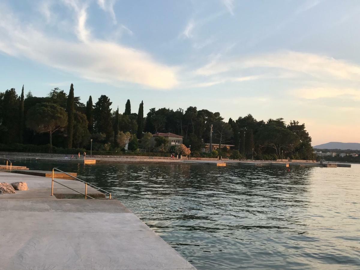 Apartment Aquamarin, Blizu Mora S Pogledom Na More, Za Do 6 Osoba Malinska Exterior foto