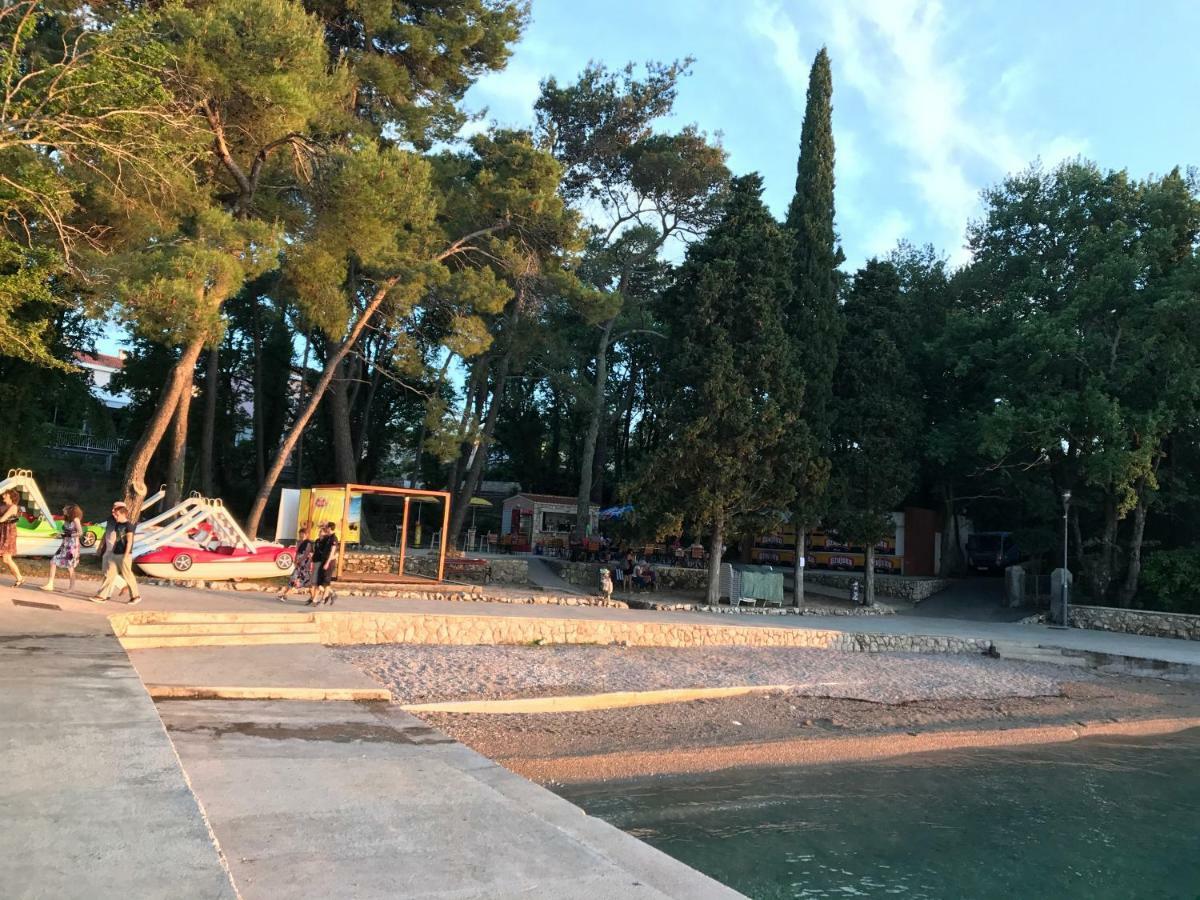 Apartment Aquamarin, Blizu Mora S Pogledom Na More, Za Do 6 Osoba Malinska Exterior foto